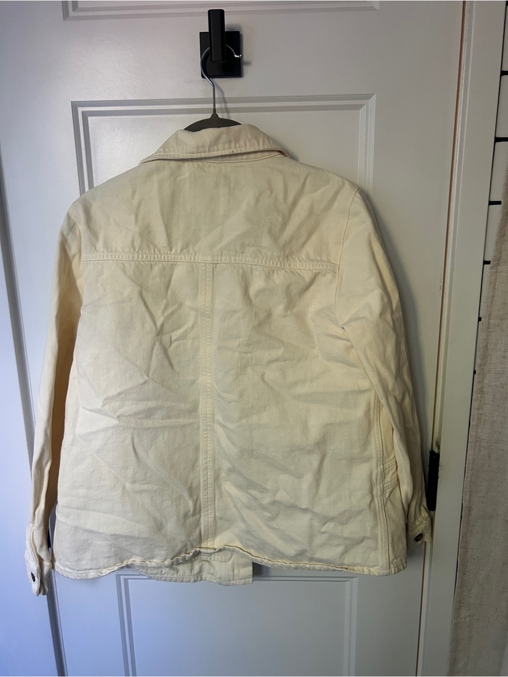 Sézane Willa Jacket butter yellow size small EUC - Picture 4 of 6